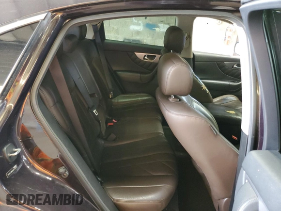 2011 Infiniti FX with VIN JN8AS1MW9BM733523, listed as a Copart auction lot 56670815 with 105,195 mi miles and Salvage title. Bid and sale history available at DreamBid. Image 11.