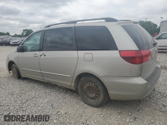 2005 Toyota Sienna CE z VIN 5TDZA23C25S339076, wystawiony jako Copart lot #60704595 z przebiegiem 198 287 mil mil oraz Czysty tytuł • Clean title. Historia ofert i sprzedaży dostępna na DreamBid. Obrazek 2.