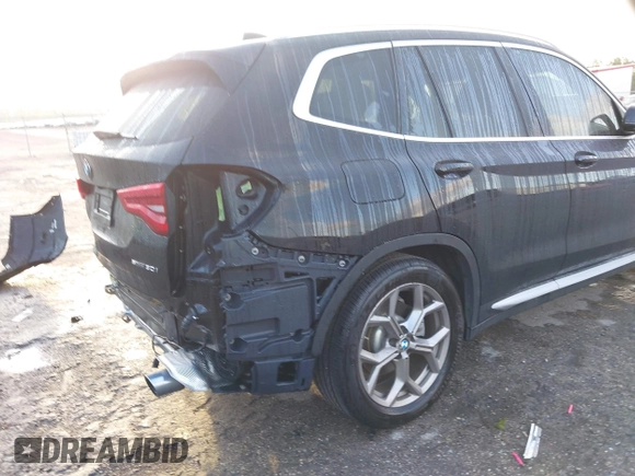 2020 BMW X3 sDrive30i with VIN 5UXTY3C06L9C17279, listed as a IAAI auction lot 41524271 with 38,401 mi miles and . Bid and sale history available at DreamBid. Image 6.