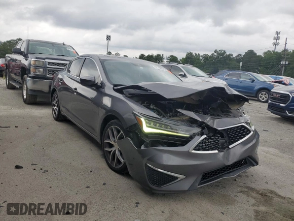 2019 Acura ILX Premium with VIN 19UDE2F79KA012116, listed as a Copart auction lot 57766085 with 75,679 mi miles and Salvage title. Bid and sale history available at DreamBid. Image 4.