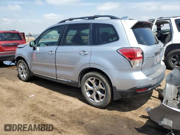 2017 Subaru Forester Touring with VIN JF2SJAWC7HH487015, listed as a Copart auction lot 59976615 with 97,218 mi miles and Salvage title. Bid and sale history available at DreamBid. Image 2.