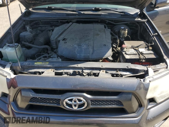 2015 Toyota Tacoma with VIN 3TMMU4FN7FM078006, listed as a Copart auction lot 59129495 with 244,062 mi miles and Salvage title. Bid and sale history available at DreamBid. Image 11.
