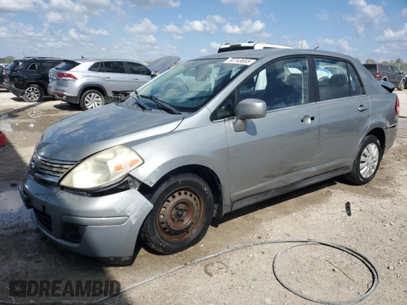 2008 Nissan Versa 1.8 S with VIN 3N1BC11E48L416960, listed as a Copart auction lot 50743655 with 179,875 mi miles and Salvage Title. Bid and sale history available at carsss.com. Image 1.