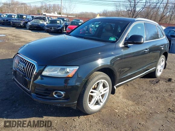 2016 Audi Q5 Premium Plus with VIN WA1L2AFP1GA045612, listed as a IAAI auction lot 41717575 with 130,442 mi miles. Bid and sale history available at carsss.com. Image 19.