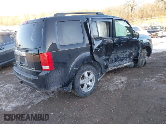 2009 Honda Pilot EX-L with VIN 5FNYF48649B026889, listed as a IAAI auction lot 41643289 with 121,511 mi miles and . Bid and sale history available at carsss.com. Image 4.
