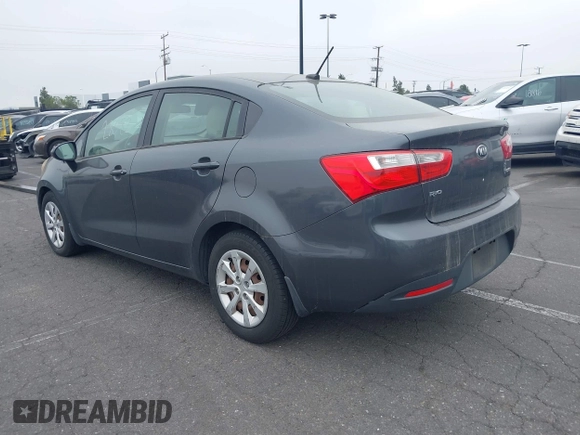 2013 Kia Rio SX with VIN KNADN4A33D6294075, listed as a IAAI auction lot 41728082 with 119,297 mi miles. Bid and sale history available at carsss.com. Image 3.