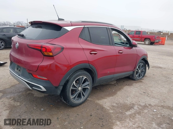 2020 Buick Encore GX Select z VIN KL4MMDSL1LB122826, wystawiony jako IAAI lot #41520875 z przebiegiem 65 805 mil mil oraz . Historia ofert i sprzedaży dostępna na DreamBid. Obrazek 4.