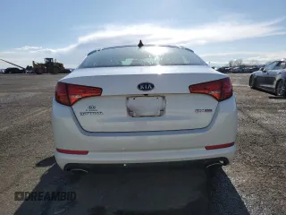 2012 Kia Optima EX with VIN 5XXGN4A7XCG083815, listed as a Copart auction lot 53355535 with 103,928 mi miles and Salvage Title. Bid and sale history available at carsss.com. Image 6.