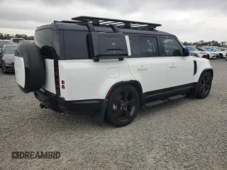 2024 Land Rover Defender X-Dynamic SE z VIN SALE2FEU7R2297275, wystawiony jako Copart lot #76837044 z przebiegiem Nie podano mil oraz Nie do naprawy • Non repairable. Historia ofert i sprzedaży dostępna na DreamBid. Obrazek 3.