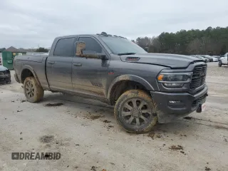 2022 Ram 2500 Laramie with VIN 3C6UR5FL7NG267832, listed as a Copart auction lot 45134075 with 26,755 mi miles and Salvage title. Bid and sale history available at DreamBid. Image 4.