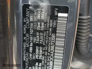 2021 Hyundai Kona SEL with VIN KM8K2CAA2MU733561, listed as a Copart auction lot 51071255 with 17,247 mi miles and Salvage Title. Bid and sale history available at carsss.com. Image 14.