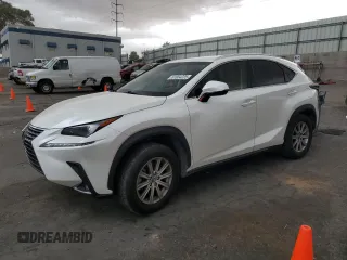 2019 Lexus NX 300 with VIN JTJBARBZ7K2184749, listed as a Copart auction lot 61654225 with 66,571 mi miles and Salvage title. Bid and sale history available at DreamBid. Image 1.