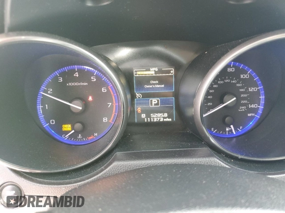 2016 Subaru Legacy Premium with VIN 4S3BNAD66G3028506, listed as a Copart auction lot 61330405 with 111,373 mi miles and Salvage title. Bid and sale history available at DreamBid. Image 9.