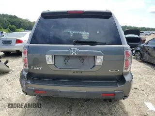 2007 Honda Pilot EX-L with VIN 2HKYF18537H536008, listed as a Copart auction lot 65339965 with 123,456 mi miles and Clean title. Bid and sale history available at DreamBid. Image 6.