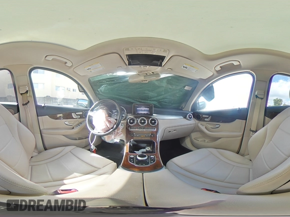 2018 Mercedes-Benz GLC with VIN WDC0G4JB0JV031380, listed as a Copart auction lot 45363465 with 58,077 mi miles and Salvage Title. Bid and sale history available at carsss.com. Image 13.