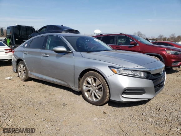 2019 Honda Accord Sedan LX 1.5T with VIN 1HGCV1F1XKA032098, listed as a Copart auction lot 49160625 with 161,746 mi miles and Salvage Title. Bid and sale history available at carsss.com. Image 4.