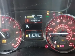 2016 Subaru WRX with VIN JF1VA1B63G9815217, listed as a IAAI auction lot 42192647 with 125,902 mi miles and . Bid and sale history available at DreamBid. Image 16.