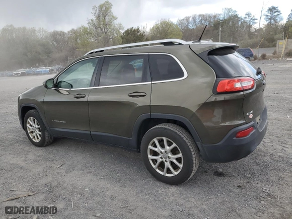 2014 Jeep Cherokee Latitude with VIN 1C4PJMCS4EW192981, listed as a Copart auction lot 53297325 with 109,006 mi miles and Salvage Title. Bid and sale history available at carsss.com. Image 2.
