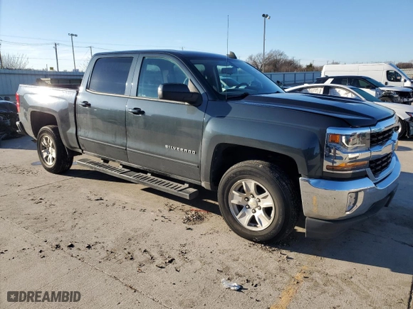 2018 Chevrolet Silverado 1500 LT with VIN 3GCPCREH4JG376268, listed as a Copart auction lot 84623284 with 142,940 mi miles and Salvage Title. Bid and sale history available at carsss.com. Image 4.