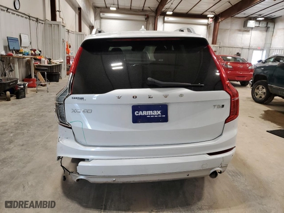 2018 Volvo XC90 Momentum with VIN YV4102PK4J1375017, listed as a Copart auction lot 50607525 with 125,218 mi miles and Non Repairable. Bid and sale history available at carsss.com. Image 6.