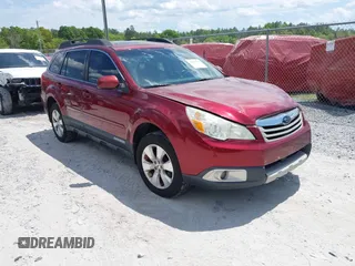 2012 Subaru Outback 3.6R Limited with VIN 4S4BRDKC3C2280725, listed as a IAAI auction lot 42023132 with 154,415 mi miles. Bid and sale history available at carsss.com. Image 1.