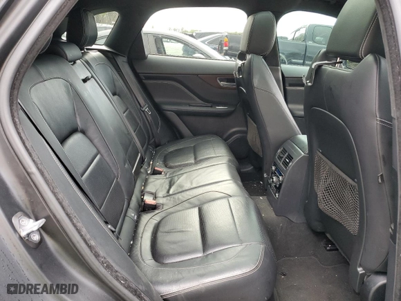 2017 Jaguar F-PACE 35t R-Sport with VIN SADCL2BV1HA060887, listed as a Copart auction lot 45260875 with 111,718 mi miles and Salvage Title. Bid and sale history available at carsss.com. Image 10.