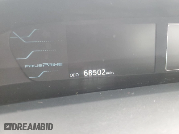 2017 Toyota Prius Plus z VIN JTDKARFP6H3011335, wystawiony jako Copart lot #54953405 z przebiegiem 68 502 mil mil oraz Szkoda całkowita • Salvage title. Historia ofert i sprzedaży dostępna na DreamBid. Obrazek 9.