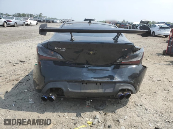 2011 Hyundai Genesis Coupe with VIN KMHHT6KD9BU045507, listed as a Copart auction lot 60969625 with 261,358 mi miles and Clean title. Bid and sale history available at DreamBid. Image 6.