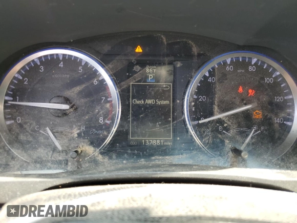 2015 Toyota Highlander Limited with VIN 5TDDKRFH6FS182578, listed as a Copart auction lot 59052505 with 137,881 mi miles and Salvage title. Bid and sale history available at DreamBid. Image 9.