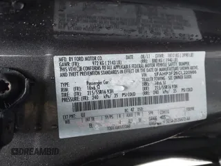 2012 Ford Focus SE with VIN 1FAHP3F26CL220986, listed as a IAAI auction lot 41719127 with 127,050 mi miles and . Bid and sale history available at DreamBid. Image 9.