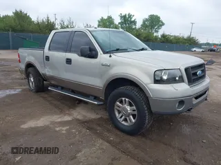 2006 Ford F-150 XLT with VIN 1FTPW145X6FA16043, listed as a IAAI auction lot 42356549 with 116,920 mi miles and . Bid and sale history available at DreamBid. Image 1.