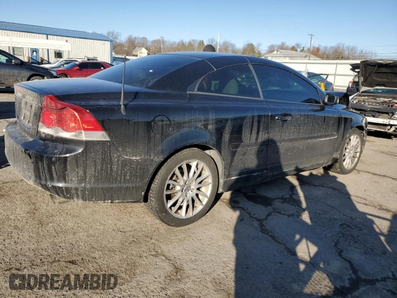 2007 Volvo C70 with VIN YV1MC68207J015632, listed as a Copart auction lot 88679475 with 205,517 mi miles and Salvage Title. Bid and sale history available at carsss.com. Image 3.