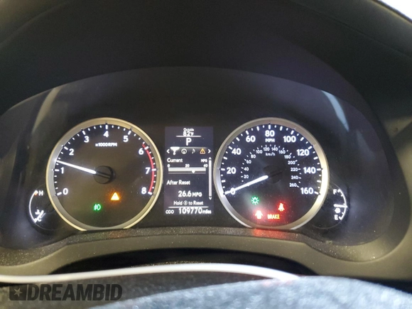 2016 Lexus IS 200t z VIN JTHBA1D27G5008387, wystawiony jako Copart lot #55940985 z przebiegiem 109 770 mil mil oraz Szkoda całkowita • Salvage title. Historia ofert i sprzedaży dostępna na DreamBid. Obrazek 9.