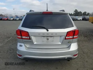 2014 Dodge Journey SXT with VIN 3C4PDCBG5ET227189, listed as a Copart auction lot 88994355 with 166,989 mi miles and Salvage Title. Bid and sale history available at carsss.com. Image 6.