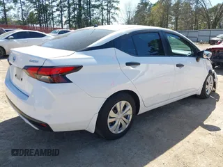 2020 Nissan Versa S with VIN 3N1CN8DV1LL911208, listed as a IAAI auction lot 41822398 with 71,296 mi miles. Bid and sale history available at carsss.com. Image 4.