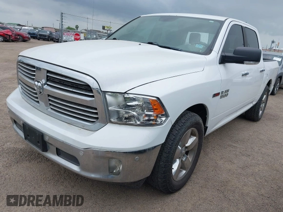 2017 Ram 1500 Big Horn with VIN 1C6RR6LM3HS741765, listed as a IAAI auction lot 42116283 with 1 mi miles. Bid and sale history available at carsss.com. Image 2.