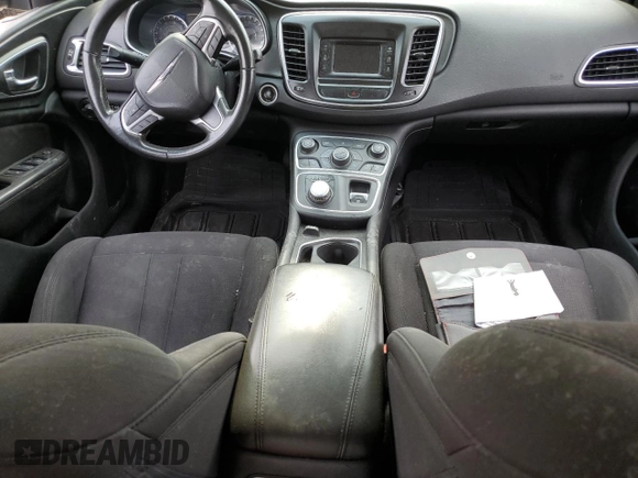 2015 Chrysler 200 Limited with VIN 1C3CCCAB9FN655585, listed as a Copart auction lot 67029404 with Not Provided miles and Salvage Title. Bid and sale history available at carsss.com. Image 8.