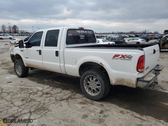 2005 Ford Super Duty F-250 XL with VIN 1FTSW21P05ED36546, listed as a Copart auction lot 86881084 with 318,498 mi miles and Salvage Title. Bid and sale history available at carsss.com. Image 2.