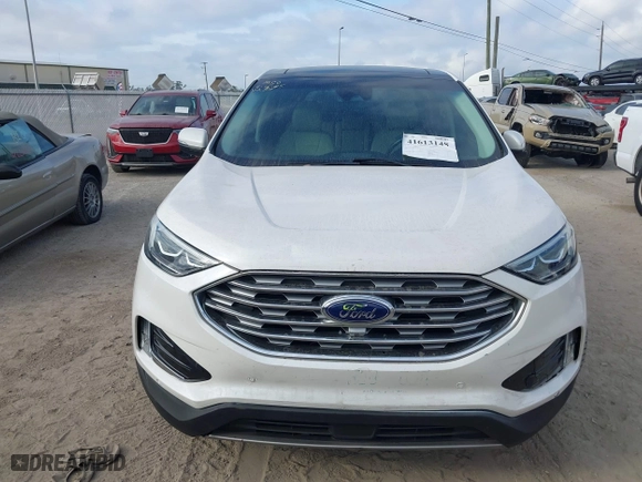 2019 Ford Edge Titanium with VIN 2FMPK3K93KBB11919, listed as a IAAI auction lot 41613148 with 61,053 mi miles. Bid and sale history available at carsss.com. Image 12.