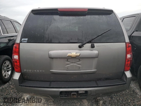 2007 Chevrolet Suburban LS with VIN 1GNFC16J17R277745, listed as a Copart auction lot 74204474 with 0 mi miles and Salvage Title. Bid and sale history available at carsss.com. Image 6.