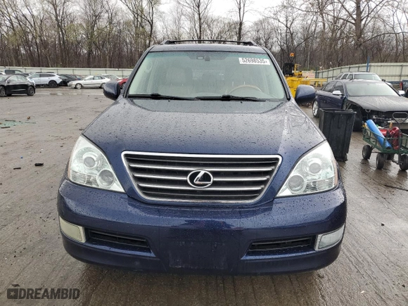 2007 Lexus GX 470 with VIN JTJBT20X670128310, listed as a Copart auction lot 52698535 with 204,884 mi miles and Clean Title. Bid and sale history available at carsss.com. Image 5.