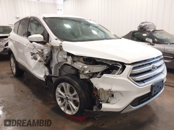 2017 Ford Escape SE with VIN 1FMCU0GD2HUA41059, listed as a IAAI auction lot 41785636 with 177,135 mi miles. Bid and sale history available at carsss.com. Image 6.