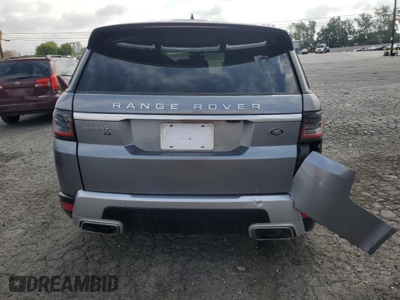 2020 Land Rover Range Rover Sport with VIN SALWR2SU8LA701405, listed as a Copart auction lot 54397455 with 54,532 mi miles and Clean Title. Bid and sale history available at DreamBid. Image 6.