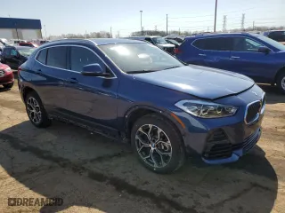 2023 BMW X2 xDrive28i with VIN WBXYJ1C03P5V34921, listed as a Copart auction lot 53902635 with 9,812 mi miles and Clean Title. Bid and sale history available at carsss.com. Image 4.