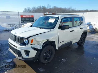 2021 Jeep Renegade Jeepster with VIN ZACNJDAB0MPN28743, listed as a IAAI auction lot 41354556 with 35,738 mi miles and . Bid and sale history available at DreamBid. Image 2.