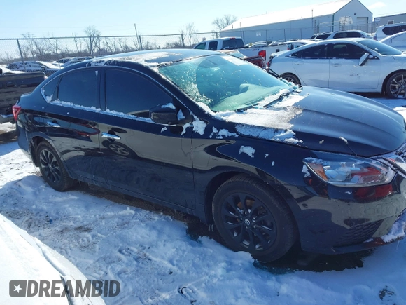 2018 Nissan Sentra SV with VIN 3N1AB7AP6JY346308, listed as a IAAI auction lot 41610643 with 104,439 mi miles. Bid and sale history available at carsss.com. Image 14.