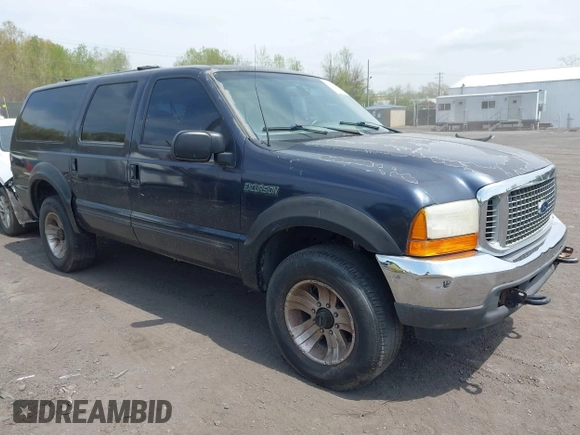 2000 Ford Excursion XLT with VIN 1FMNU41S4YED77720, listed as a IAAI auction lot 42134089 with 116,199 mi miles and . Bid and sale history available at DreamBid. Image 1.