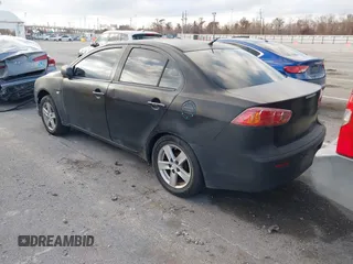 2009 Mitsubishi Lancer DE with VIN JA3AU16U09U034503, listed as a IAAI auction lot 41522912 with 177,526 mi miles. Bid and sale history available at carsss.com. Image 3.