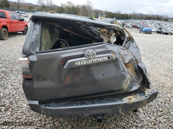 2019 Toyota 4Runner SR5 with VIN JTEBU5JR4K5656338, listed as a Copart auction lot 48671495 with 0 mi miles and Non Repairable. Bid and sale history available at carsss.com. Image 6.