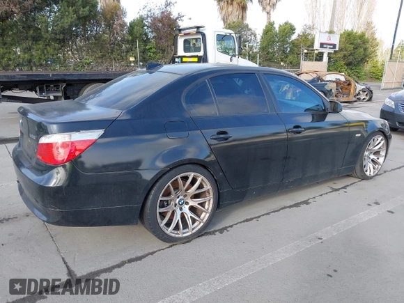 2007 BMW 5 Series 550i with VIN WBANB53587CP05848, listed as a IAAI auction lot 41829797 with 100,639 mi miles and . Bid and sale history available at DreamBid. Image 4.